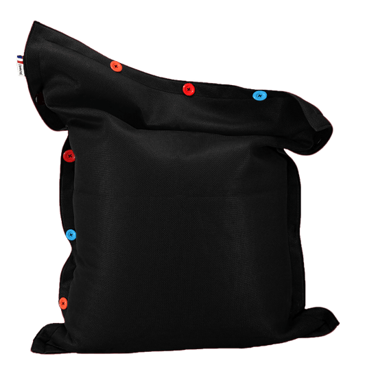 Pouf Geant Flottant Piscine Noir