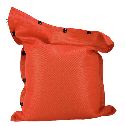 Pouf Geant Flottant Piscine Orange