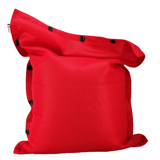 Pouf Geant Flottant Piscine Rouge