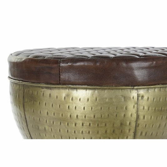 Pouf Industriel Vintage