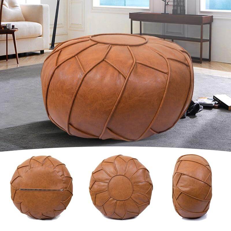 Tabouret Pouf Coffre Repose-Pieds Ottoman Pouf Rembourré Pouf Rembourré