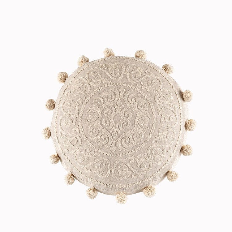 Pouf Marocain Tissu 1