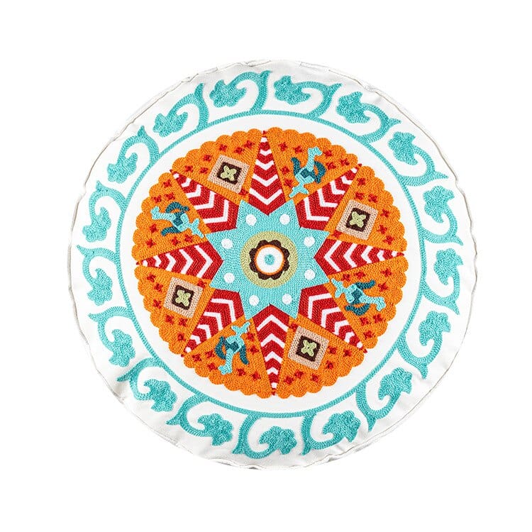 Pouf Marocain Tissu 10
