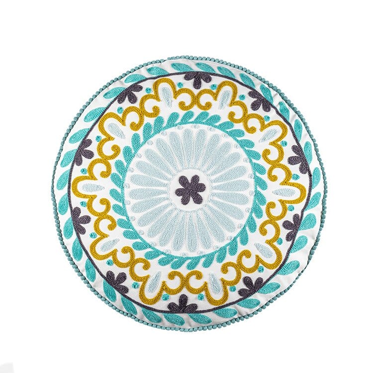 Pouf Marocain Tissu 12