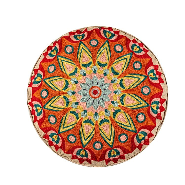 Pouf Marocain Tissu 13