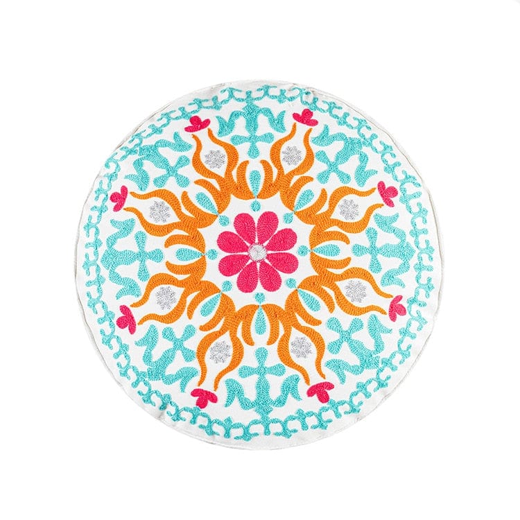 Pouf Marocain Tissu 15