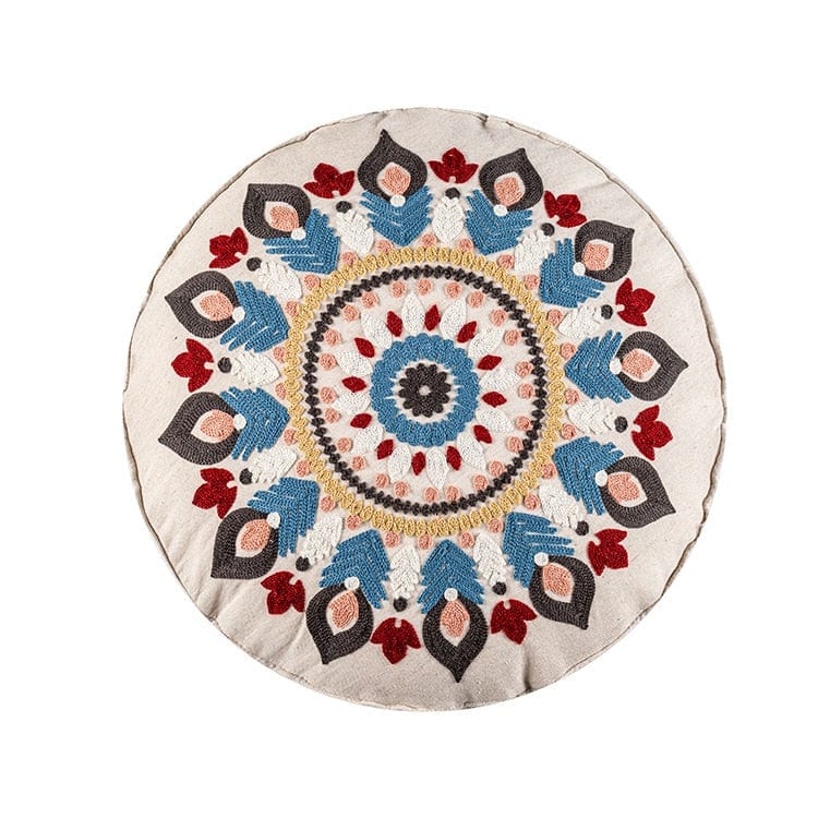 Pouf Marocain Tissu 17