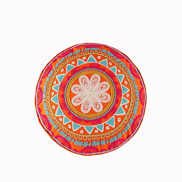 Pouf Marocain Tissu 8
