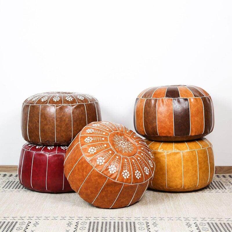 Pouf Marocain Traditionnel