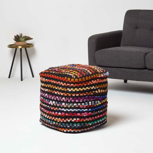 Pouf Multicolore