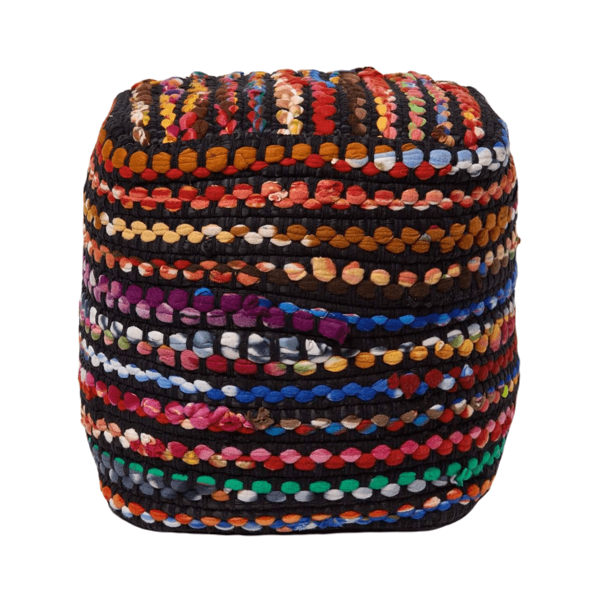 Pouf Multicolore