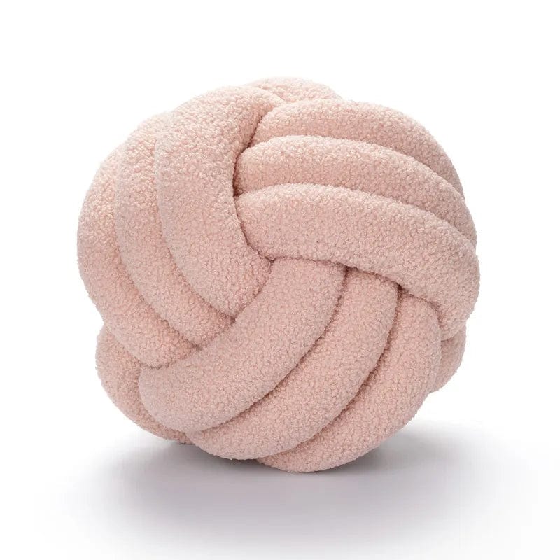 Pouf Noeud Rose Pâle