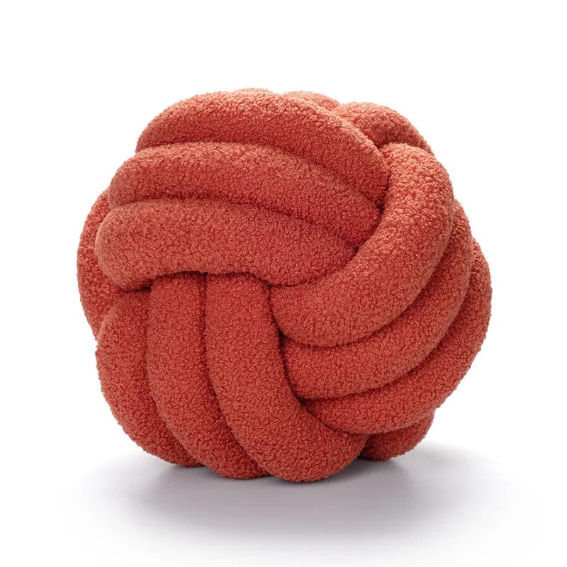 Pouf Noeud Rouge Écarlate