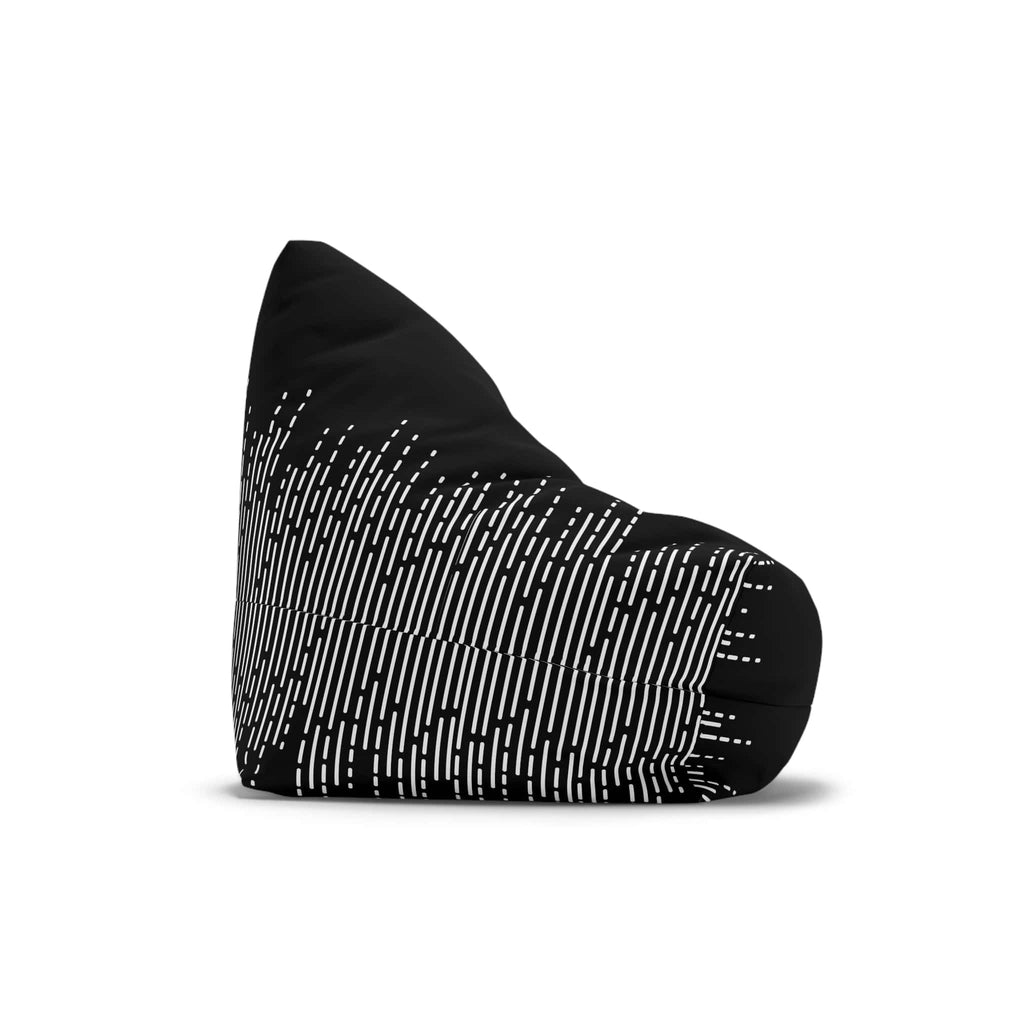 Pouf Noir et Blanc