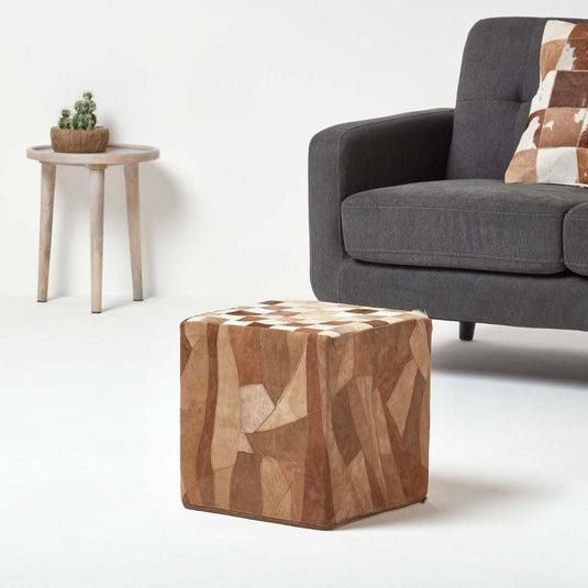 Pouf Patchwork Carré