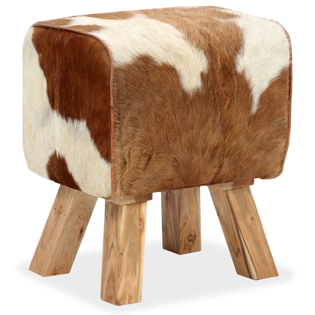 Pouf Peau de Chèvre