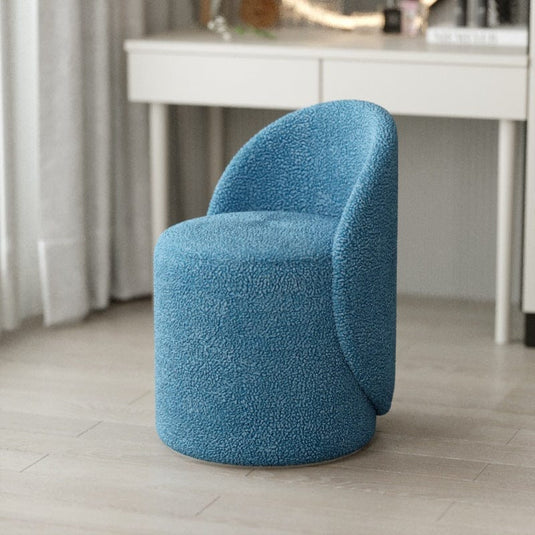 Pouf Pivotant Bleu Canard