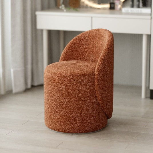 Pouf Pivotant Marron Noisette