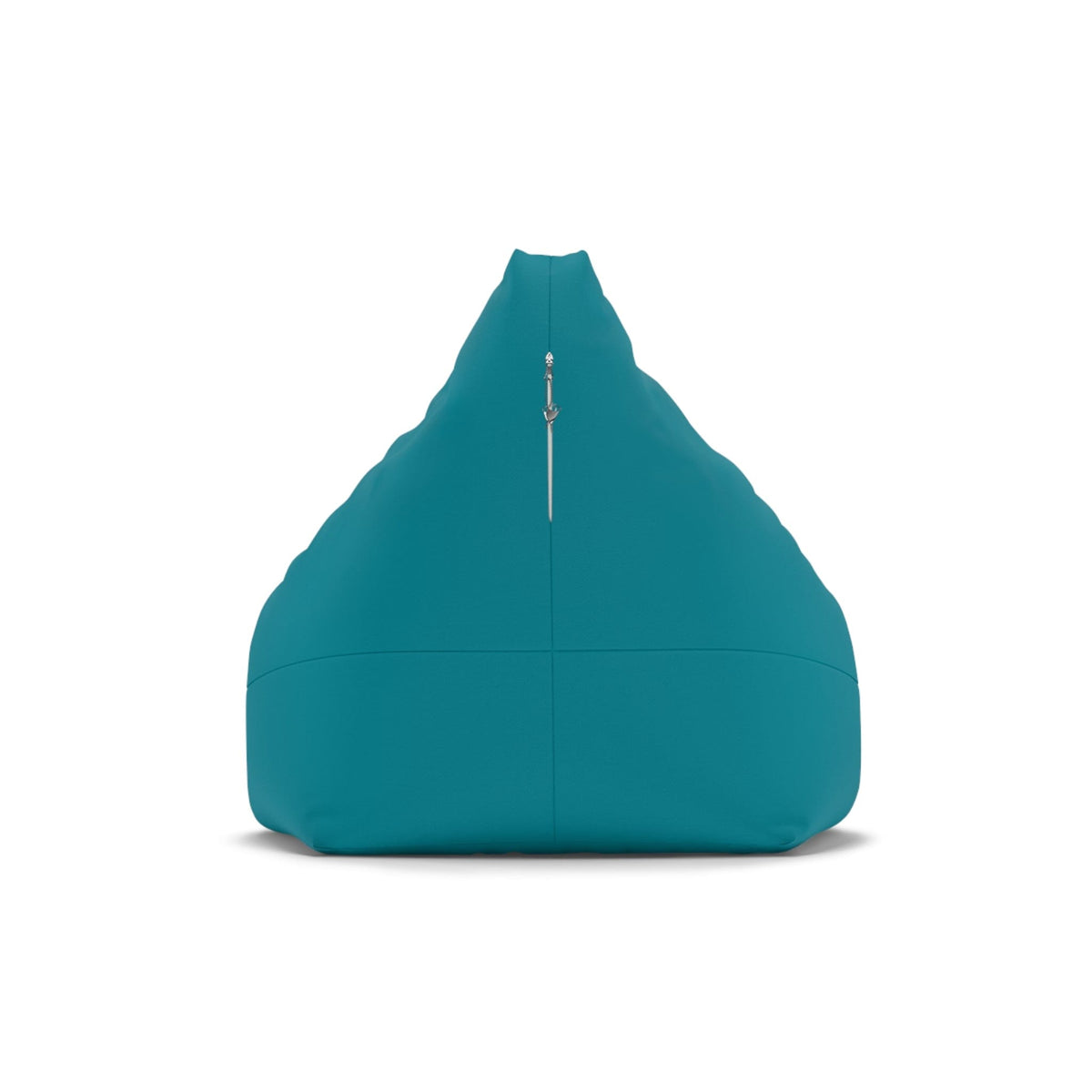 Pouf Poire Bleu Canard 27" × 30" × 25" / Without insert