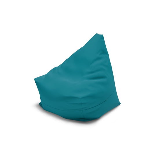 Pouf Poire Bleu Canard 27" × 30" × 25" / Without insert