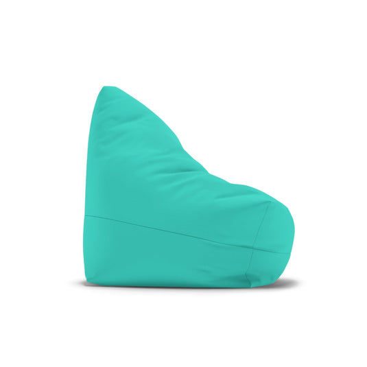 Pouf Poire Bleu Turquoise