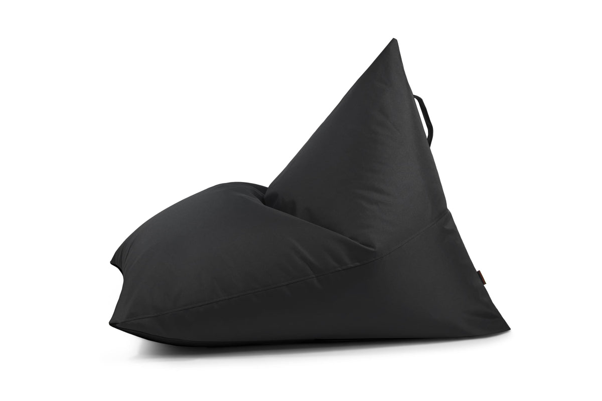 Pouf Poire Chambre Noir Profond Beaumont Concept