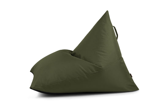 Pouf Poire Chambre Vert Kaki Beaumont Concept