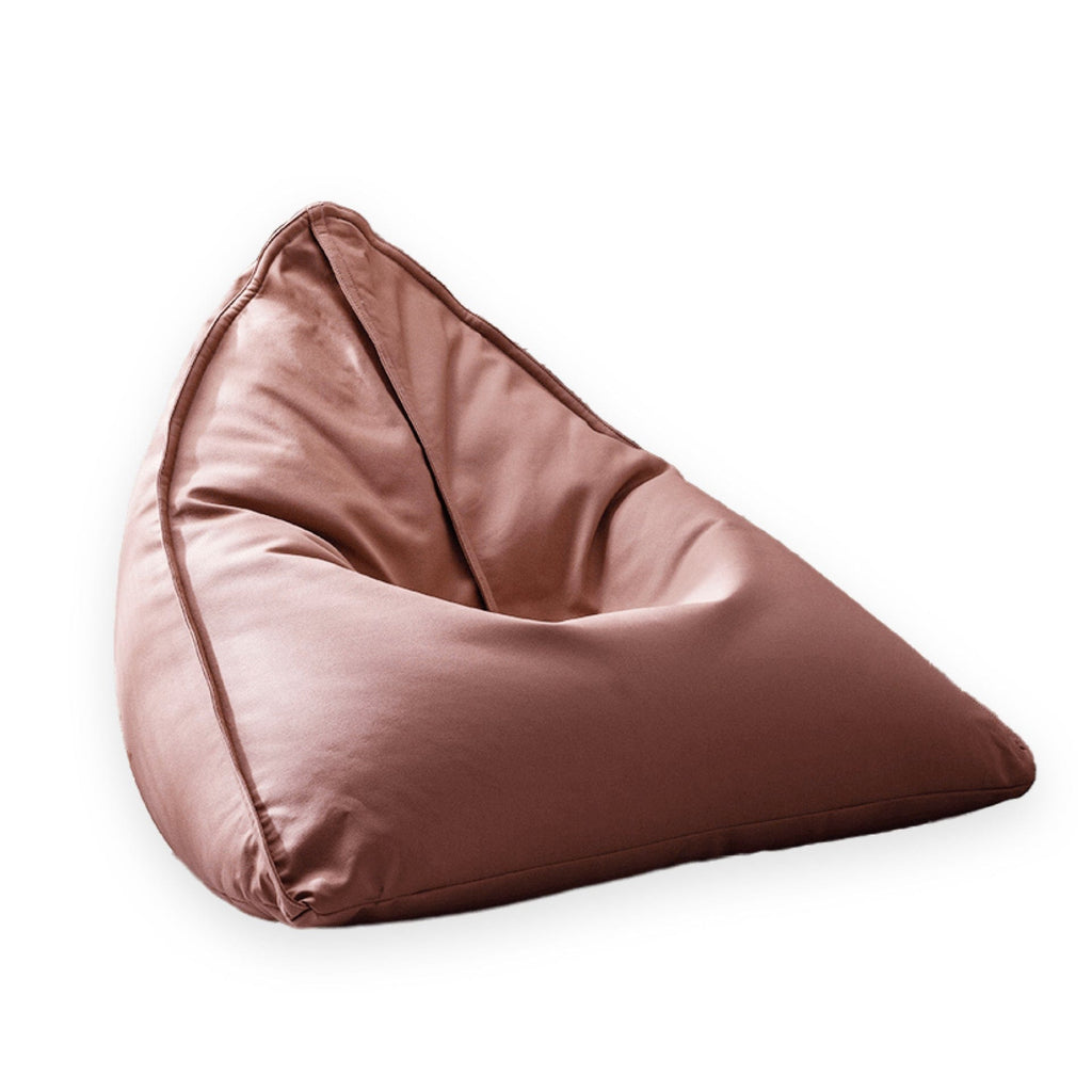 Pouf Poire Cuir Rose Pouf Français