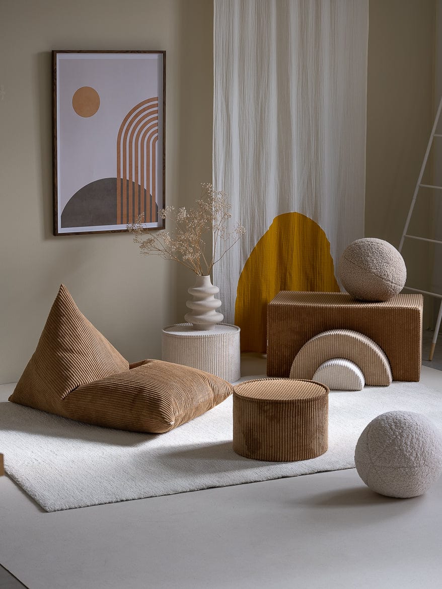 Pouf Poire Enfant - Marron