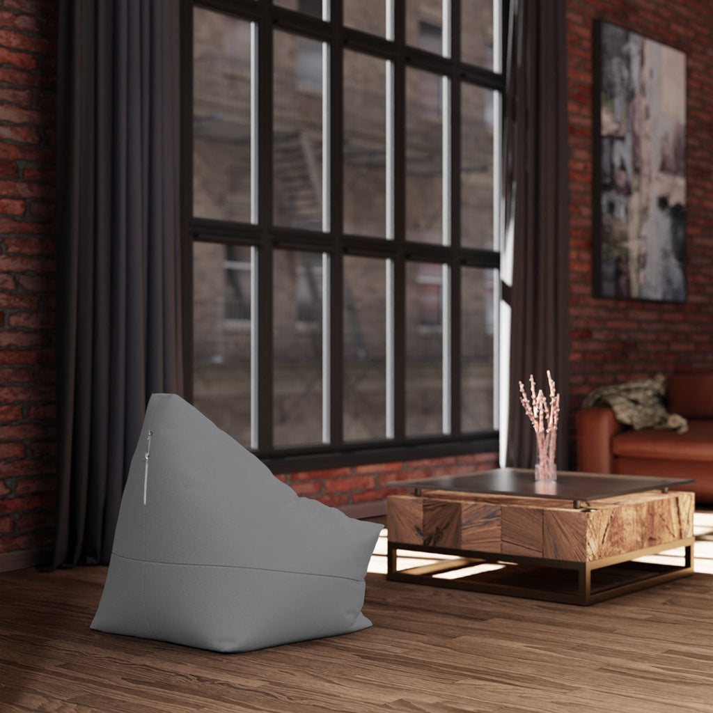 Pouf Poire Gris