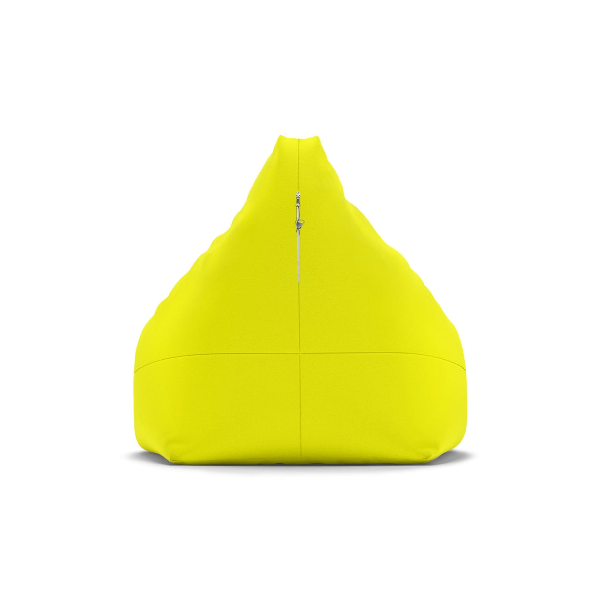Pouf Poire Jaune 27" × 30" × 25" / Without insert
