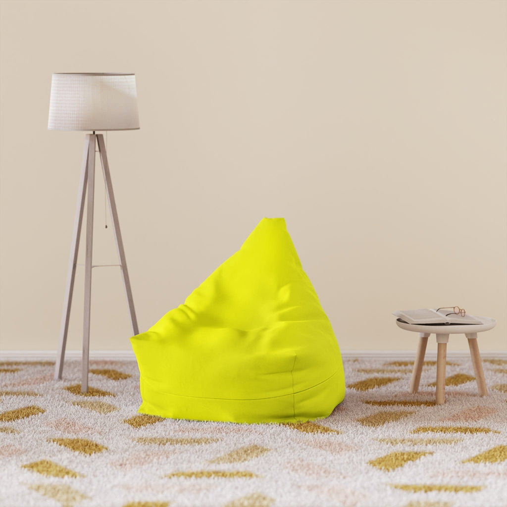 Pouf Poire Jaune 27" × 30" × 25" / Without insert