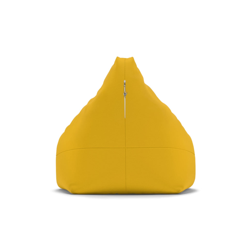 Pouf Poire Jaune Moutarde