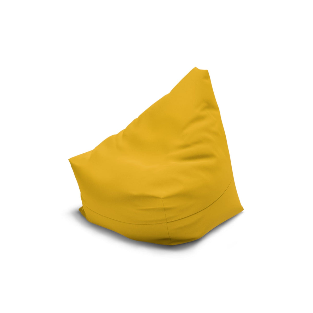 Pouf Poire Jaune Moutarde