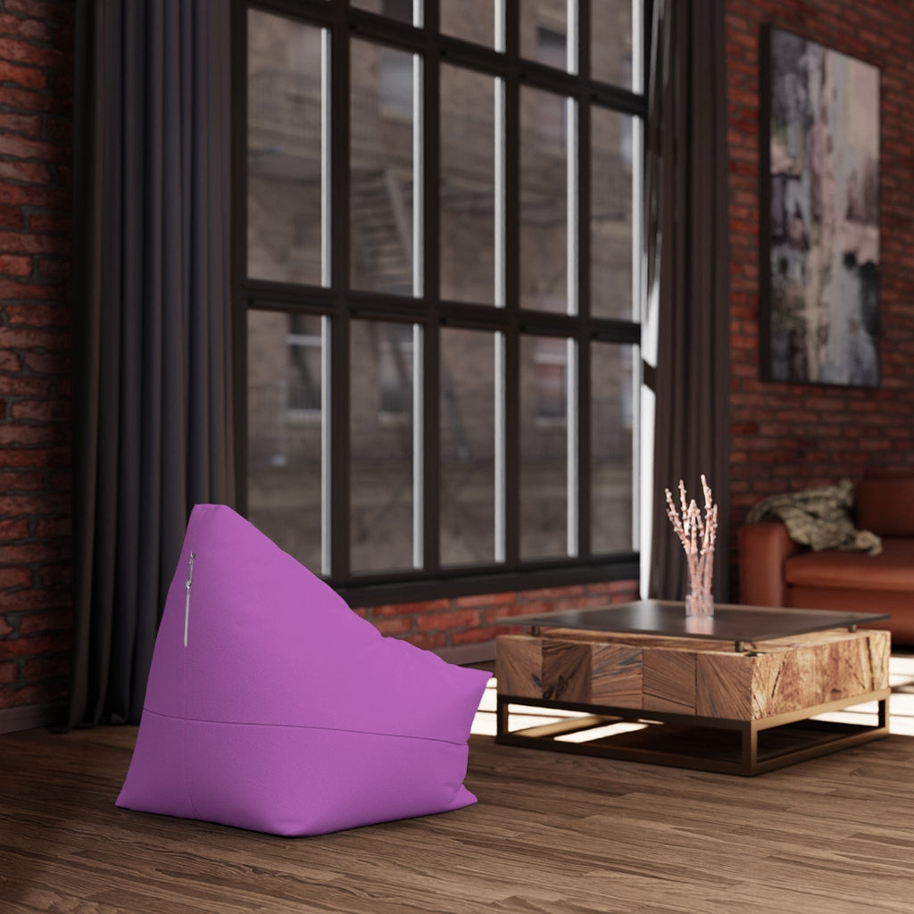 Pouf Poire Mauve