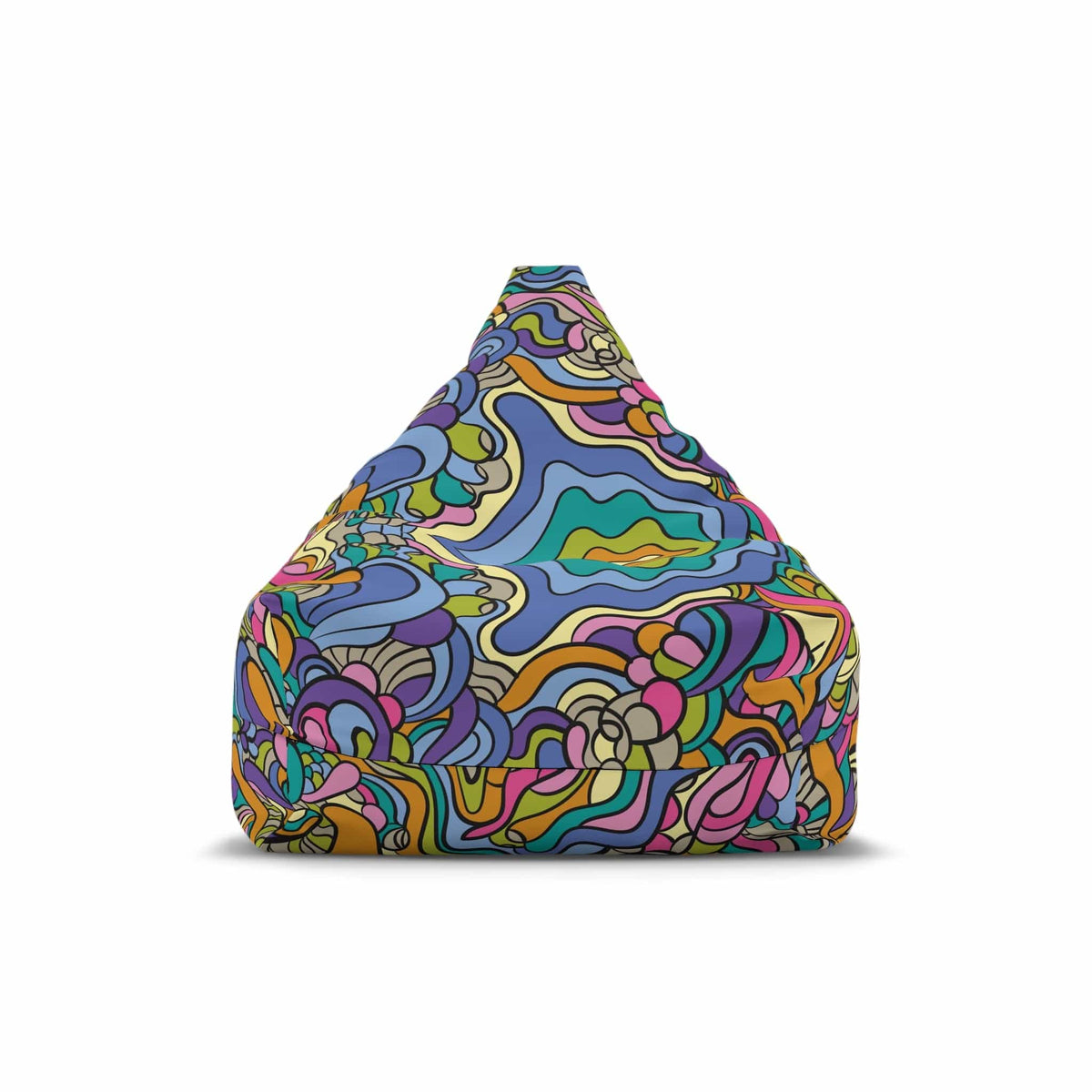Pouf Poire Multicolore 27" × 30" × 25" / Without insert