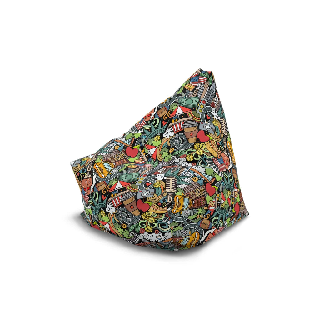 Pouf Poire New York 27" × 30" × 25" / Without insert