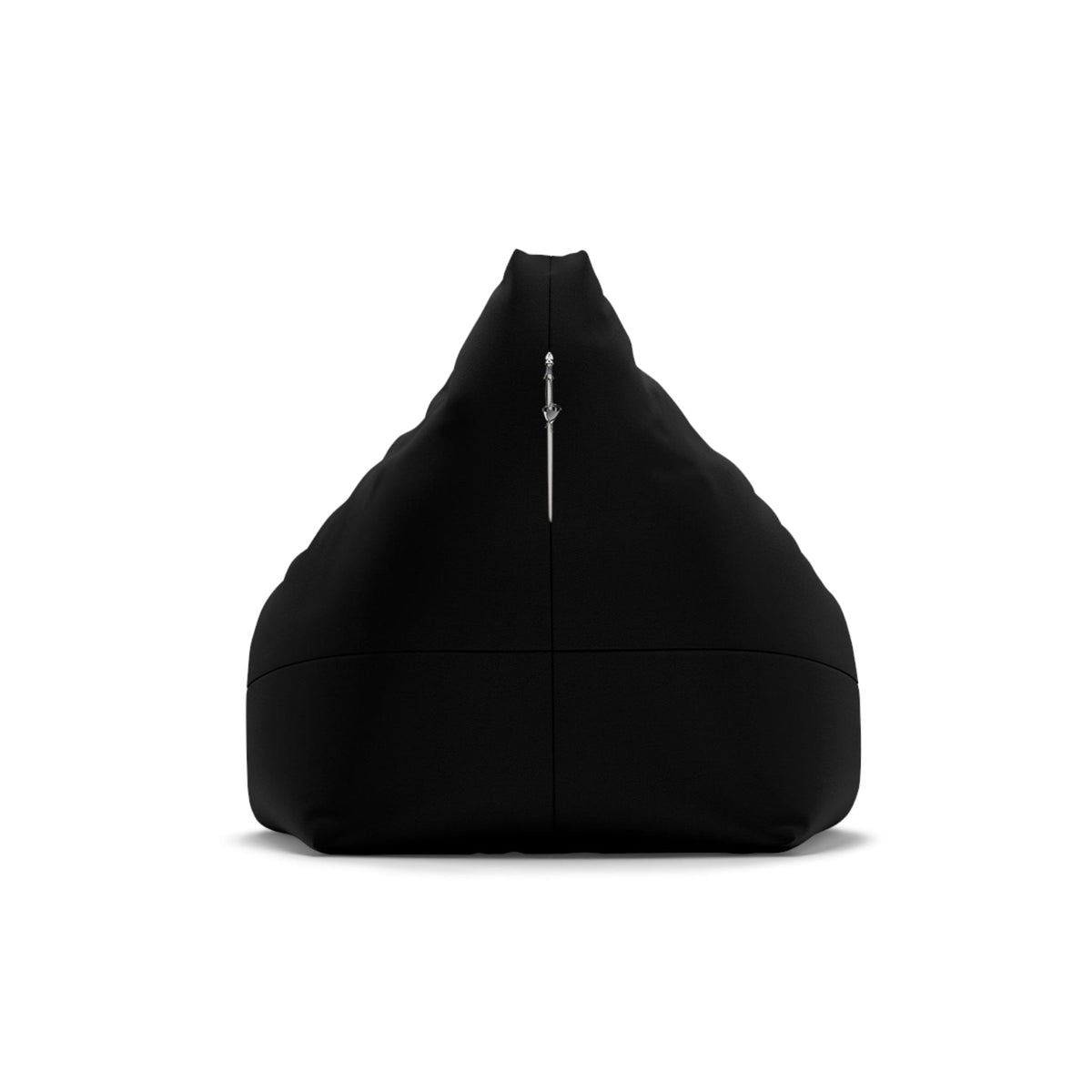 Pouf Poire Noir 27" × 30" × 25" / Without insert