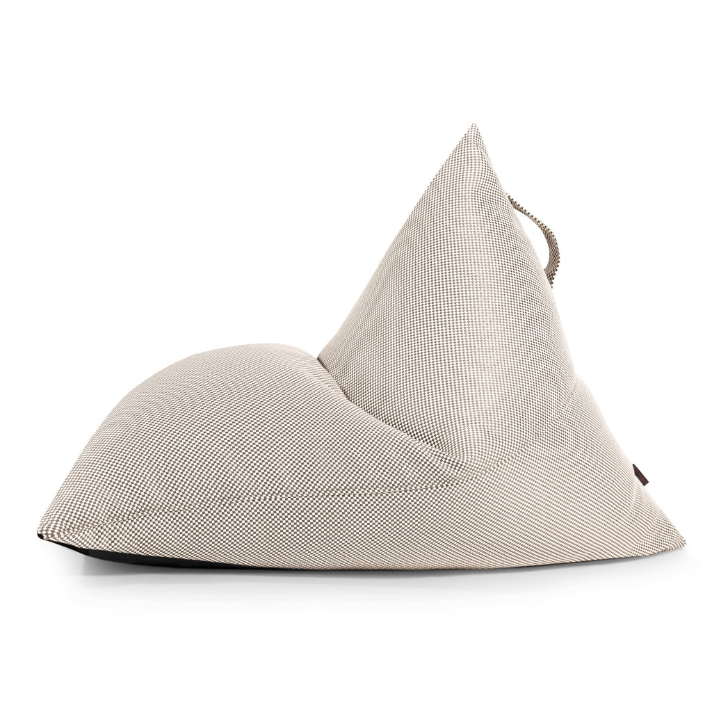 Pouf Poire Piscine Beige Crème Beaumont Concept