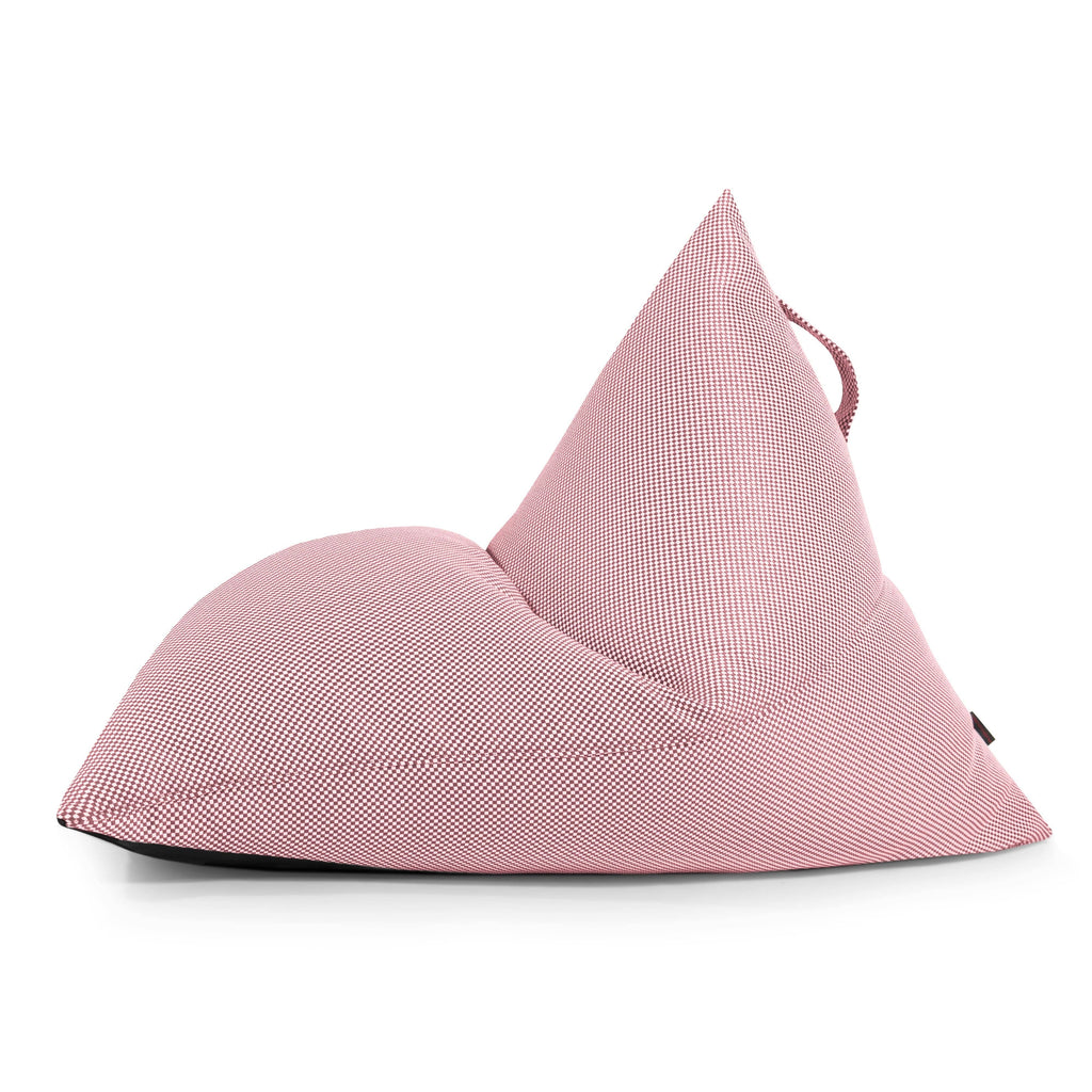 Pouf Poire Piscine Rouge Amarante Beaumont Concept
