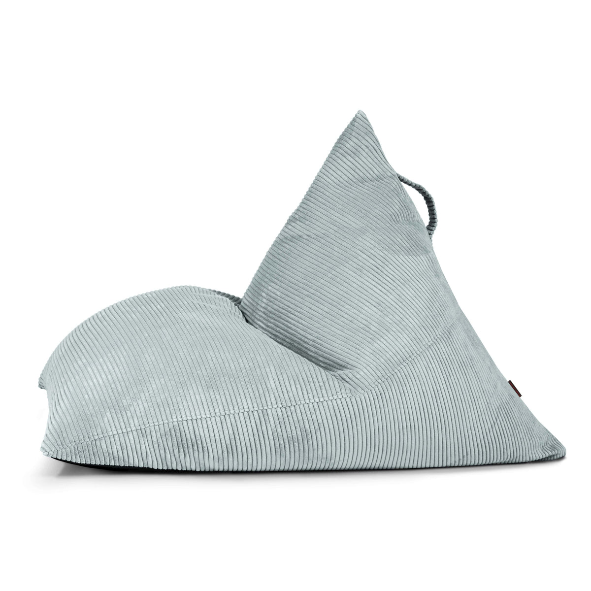 Pouf Poire velours côtelé Vert d'eau Beaumont Concept