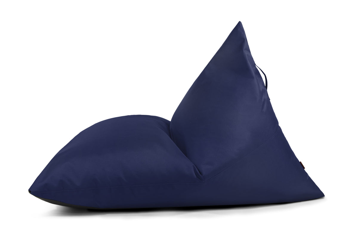 Pouf Poire XXL Chambre Bleu Marine Beaumont Concept