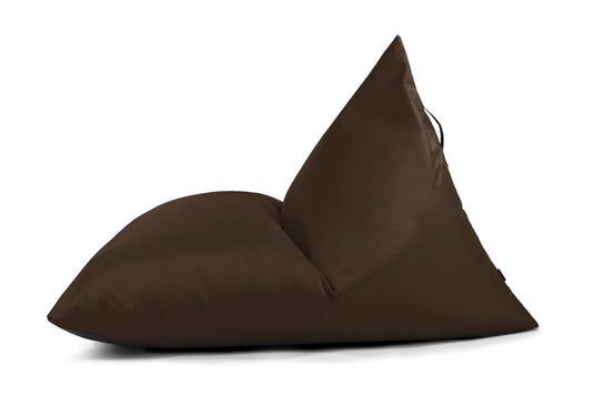 Pouf Poire XXL Chambre Marron Chocolat Beaumont Concept