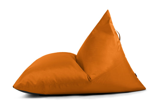 Pouf Poire XXL Chambre Orange Abricot Beaumont Concept