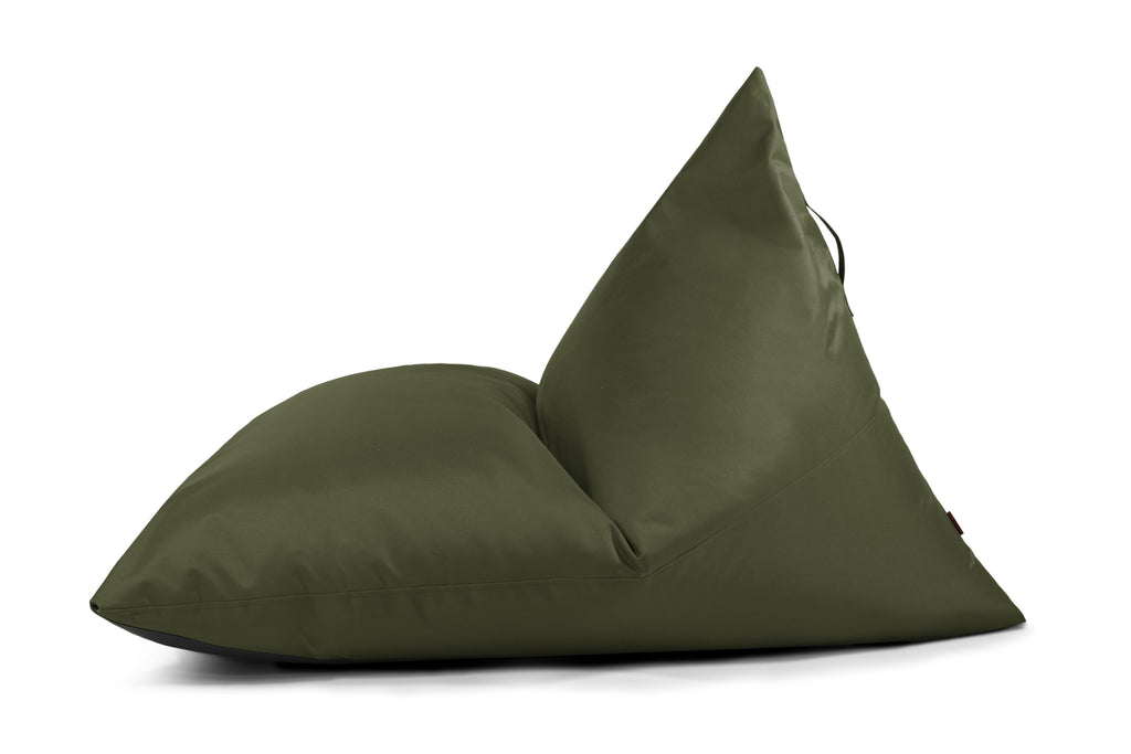 Pouf Poire XXL Chambre Vert Kaki Beaumont Concept