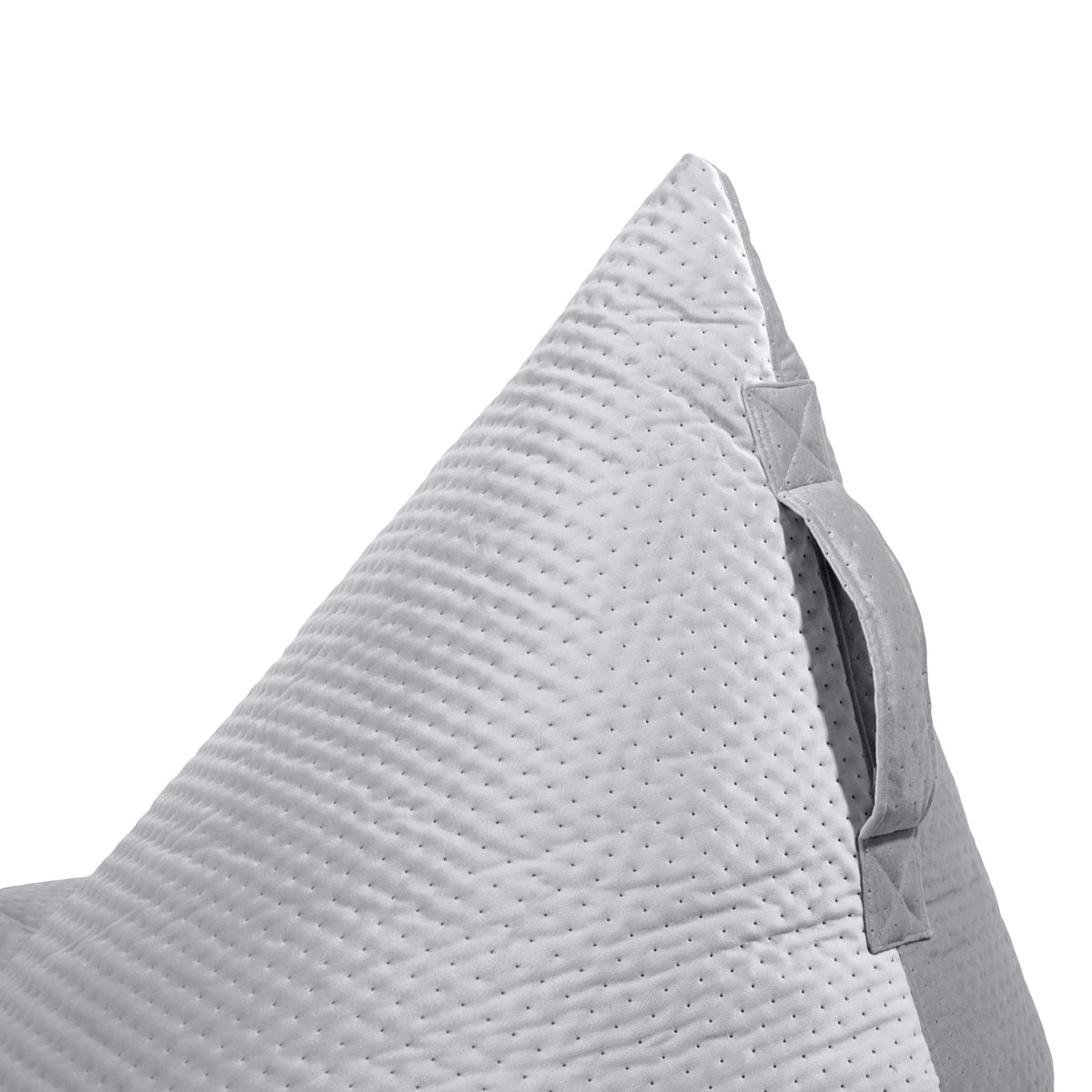 Pouf Poire XXL en velours capitonné Beaumont Concept