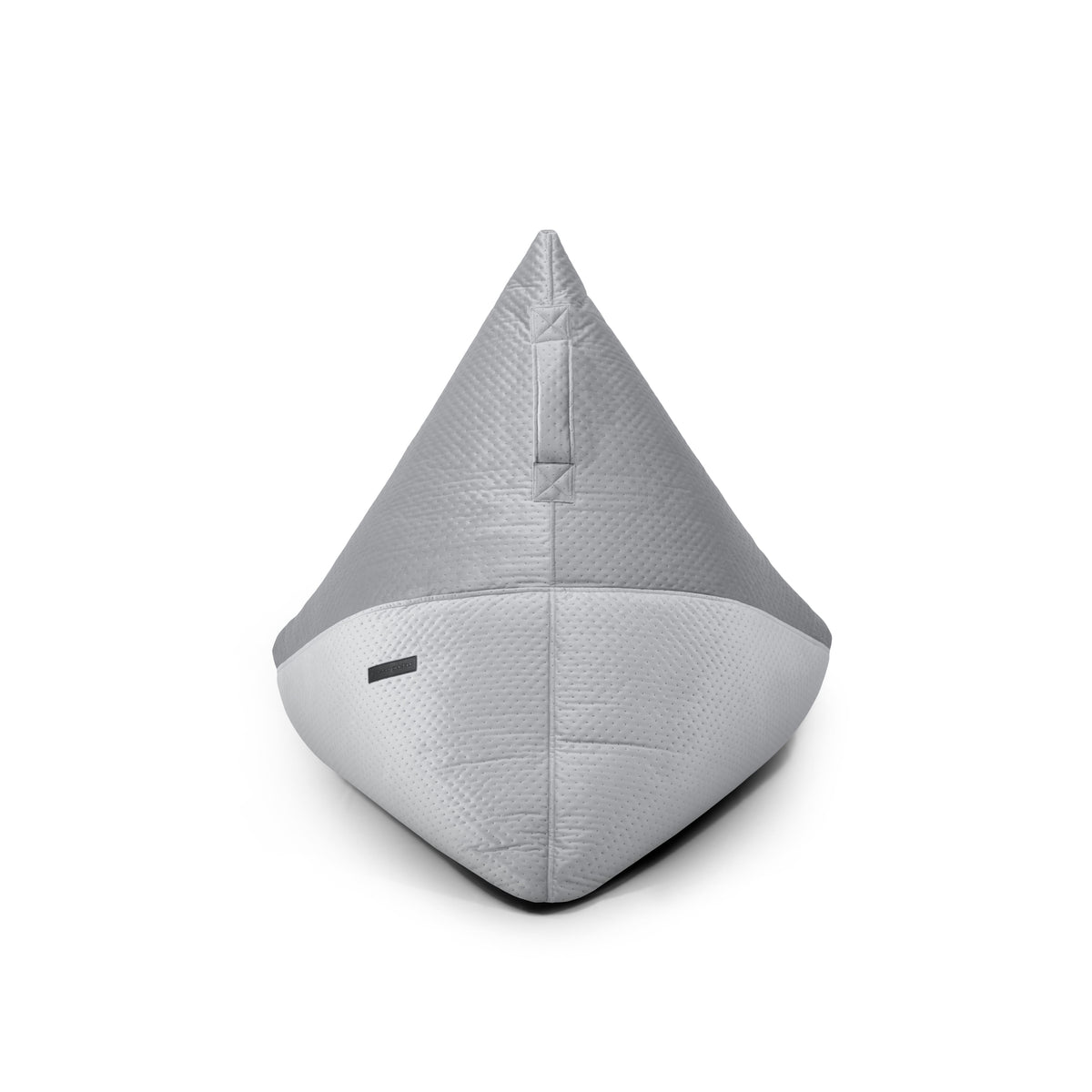 Pouf Poire XXL en velours capitonné Beaumont Concept