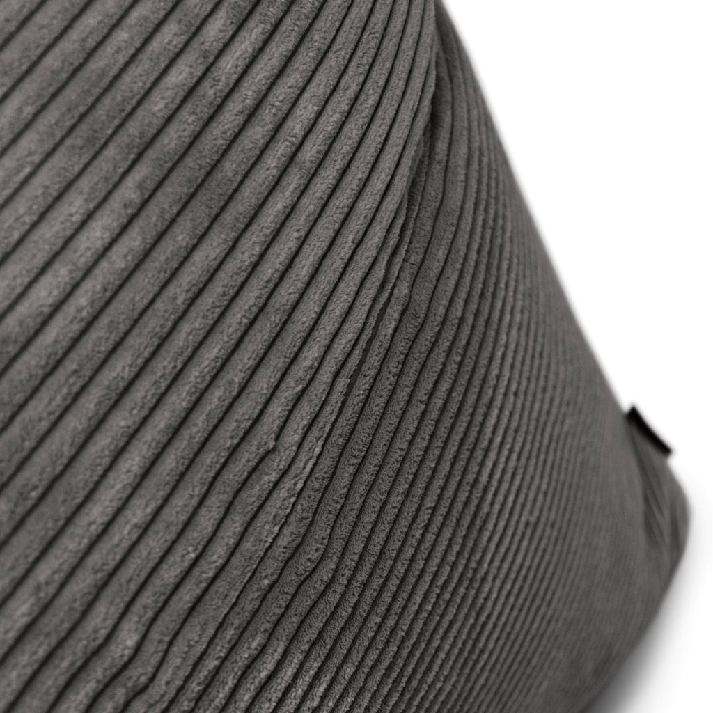 Pouf Poire XXL en velours cotelé Beaumont Concept