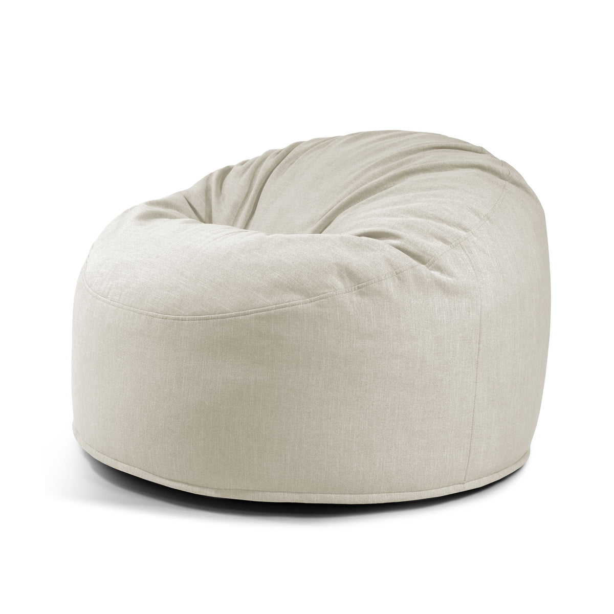 Pouf pour Salon Beige Sable Beaumont Concept