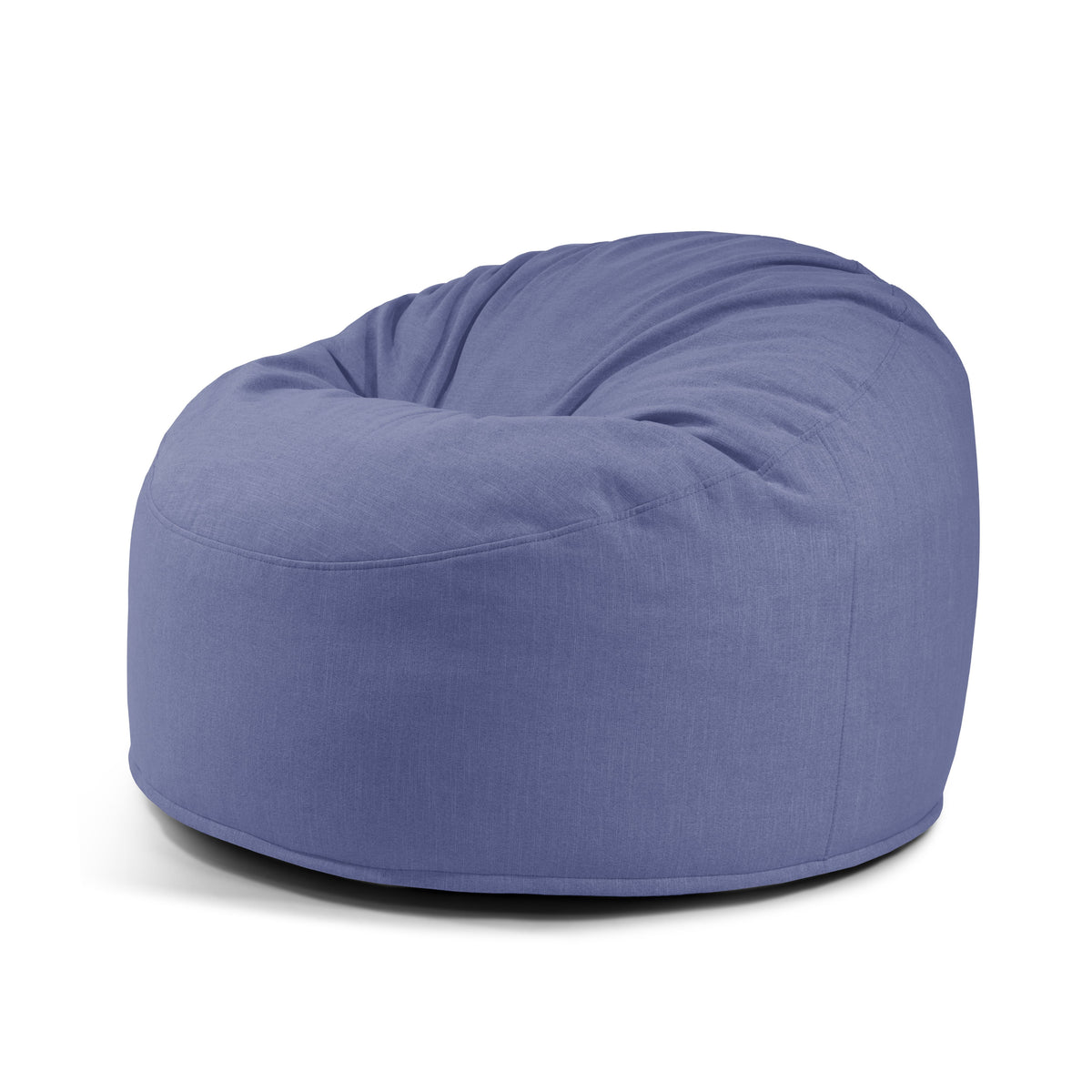 Pouf pour Salon Bleu Marine Beaumont Concept